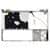 Нижняя крышка корпуса белая MacBook 13 A1181 815-8938 815-9744 922-7382, изображение 2
