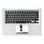 Топкейс с клавиатурой RUS РСТ MacBook Air 13 A1466 Mid 2013 Early 2014 Early 2015 / 661-7480 / AASP