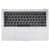 Топкейс с клавиатурой RUS РСТ трекпадом и АКБ A1713 MacBook Pro 13 Retina A1708 Late 2016 Silver 661-07947 / AASP