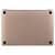 Нижняя крышка корпуса MacBook 12 Retina A1534 Early 2016 Gold Золото