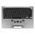 Топкейс с клавиатурой US и АКБ A1964 MacBook Pro 13 A2251 Mid 2020 Space Grey / Б/У