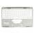 Топкейс под прямой Enter MacBook 12 Retina A1534 Early 2015 Early 2016 Silver Серебро, изображение 2