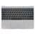 Топкейс с клавиатурой RUS РСТ и трекпадом MacBook 12 Retina A1534 Mid 2017 Space Gray 661-06793 / AASP