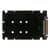 Переходник для SSD M.2 SATA / NVMe для установки в корпус 2.5 U.2 SFF-8639 / NFHK N-2510V3, изображение 2