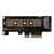 Переходник для SSD M.2 NVMe в разъем PCIe 3.0 x4 / NFHK N-M2X4