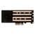 Плата расширения для SSD M.2 SATA / M.2 NVMe / SATA3 в разъем PCIe x4 / NFHK N-NGFF-P-2U, изображение 2