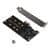 Плата расширения на 2 порта SSD M.2 SATA в разъем PCIe x1 / NFHK N-1061A-4U, изображение 3