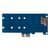 Плата расширения на 2 порта SSD M.2 SATA в разъем PCIe x1 / NFHK N-582A, изображение 2