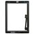 Тачскрин iPad 3 с кнопкой HOME / белый / AAA, изображение 2