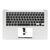 Топкейс с клавиатурой RUS РСТ MacBook Air 13 A1369 Late 2010 / 661-5735 Б/У, изображение 2