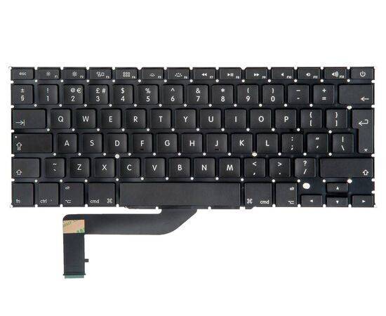 Клавиатура MacBook Pro 15 Retina A1398 Mid 2012 - Mid 2015 Г-образный Enter UK / AA, изображение 3