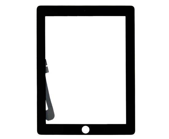 Тачскрин iPad 3 / iPad 4 A1416 A1430 A1403 A1458 A1459 A1460 черный / OEM, изображение 3
