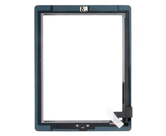 Тачскрин с кнопкой HOME iPad 2 / A1395 A1396 A1397 черный / OEM, изображение 4