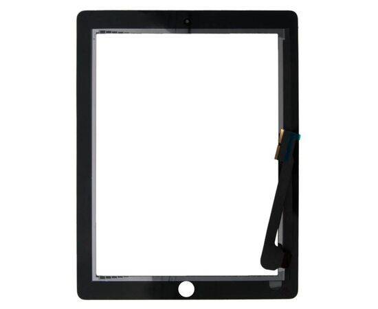 Тачскрин iPad 3 / iPad 4 A1416 A1430 A1403 A1458 A1459 A1460 черный / OEM, изображение 4