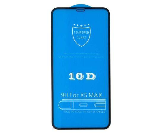 Защитное 10D стекло 9H iPhone XS Max / 11 Pro Max / черный