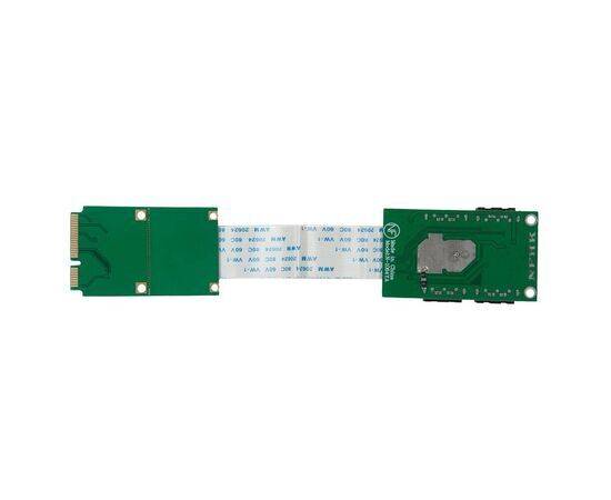 Переходник-удлинитель для SATA / 4 разъемов на mSATA  / NFHK N-1064YA N-1064YC, изображение 3