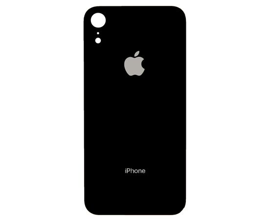 Заднее стекло iPhone XR черный