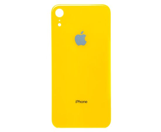 Заднее стекло iPhone XR желтый