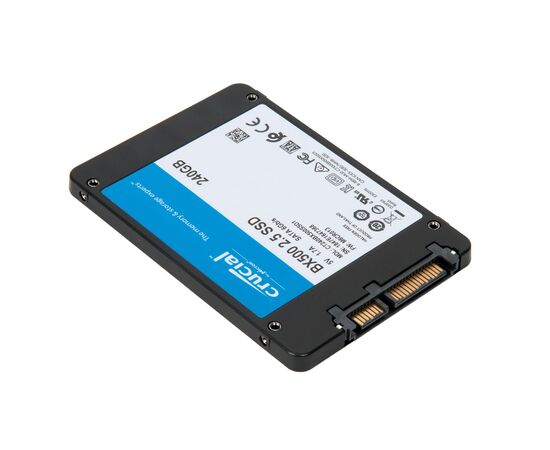Твердотельный накопитель SSD 2.5 SATA 240Gb Crucial BX500 / CT240BX500SSD1, изображение 2