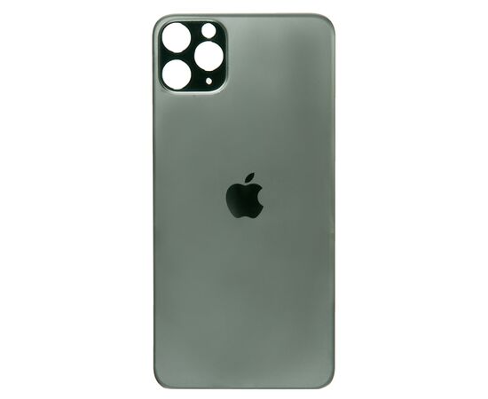 Заднее стекло iPhone 11 Pro Max темно-зеленый