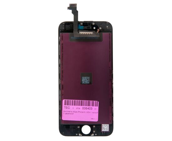 Дисплей в сборе iPhone 6 / FOG / черный с пятном, изображение 4
