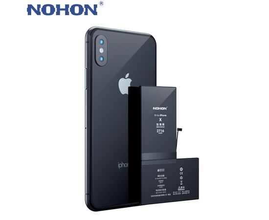 Аккумулятор NOHON iPhone X / 2716mAh + набор для замены, изображение 3