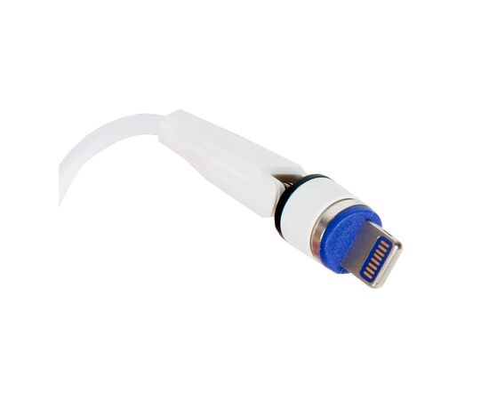 Кабель NOHON USB ↔ Lightning / съёмный магнитный разъем / белый 1m, изображение 2