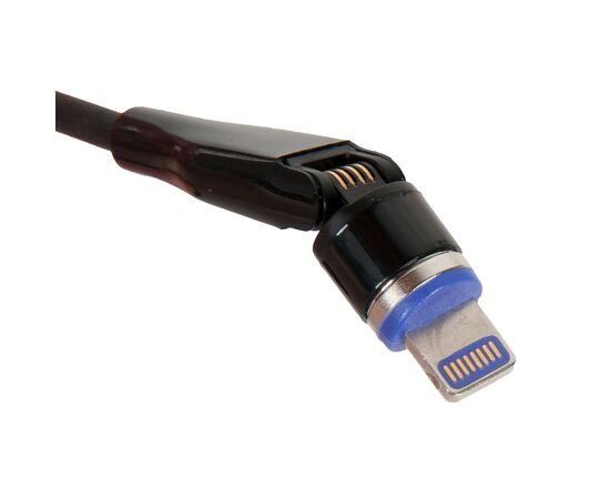 Кабель NOHON USB ↔ Lightning / съёмный магнитный разъем / черный 1m, изображение 2