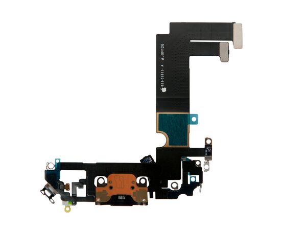 Шлейф зарядки нижний iPhone 12 mini черный / 821-02611 / разбор, изображение 2