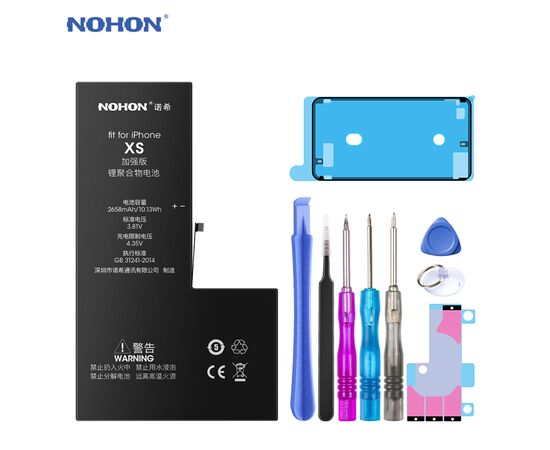 Аккумулятор NOHON iPhone XS / 2658mAh + набор для замены