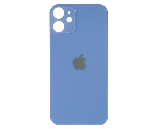 Заднее стекло iPhone 12 mini синий