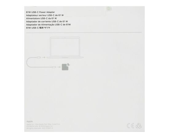 Блок питания для MacBook Pro 13 Retina 61W USB-C / BOX Orig, изображение 2