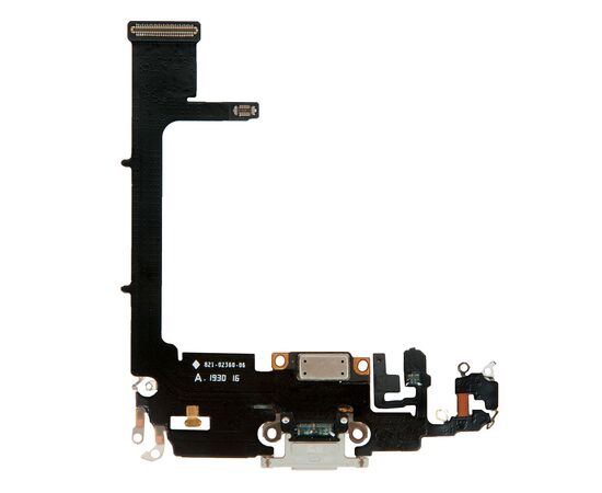 Шлейф зарядки нижний с контроллером iPhone 11 Pro белый / 821-02140 / разбор, изображение 2