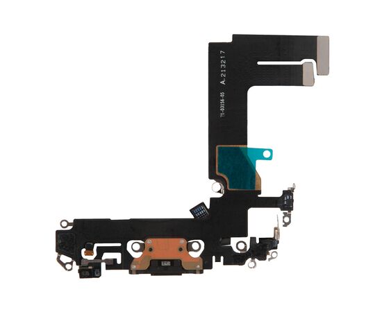 Шлейф зарядки нижний iPhone 13 mini черный / 821-03156 / разбор, изображение 2