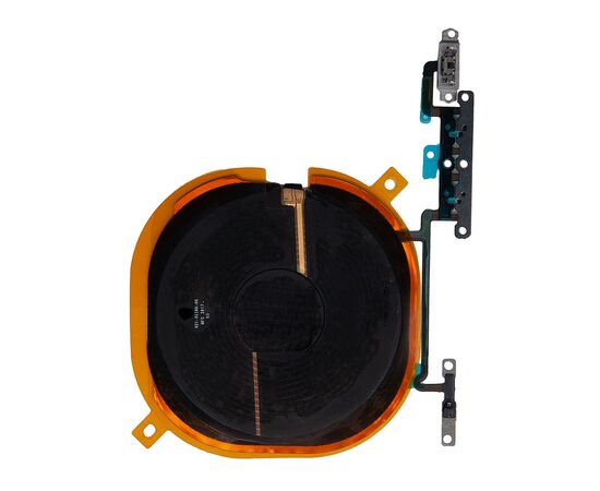 Беспроводная катушка зарядки со шлейфом кнопок громкости iPhone X / 821-01130