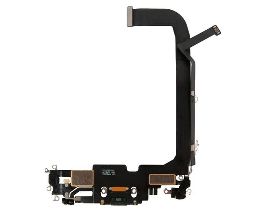 Шлейф зарядки нижний iPhone 13 Pro Max зеленый 821-03241 разбор, изображение 2