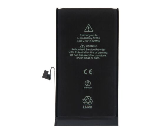 Аккумулятор iPhone 13 повышенной ёмкости 3530 mah / OEM Chip