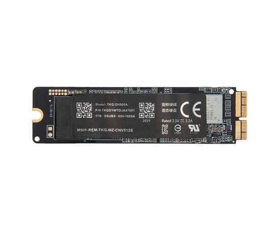 Твердотельный накопитель SSD 1Tb / MacBook Air / Pro / iMac / Mac Pro A1418 A1419 A1465 A1466 A1398 A1502 A1481