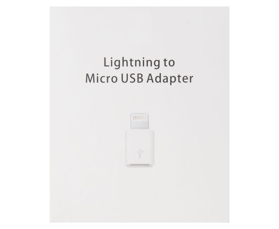 Переходник Lightning ↔ Micro USB