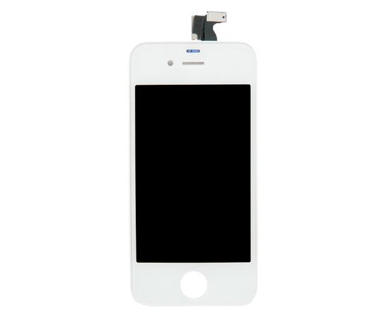 Дисплей в сборе iPhone 4S / переклей (Refurbished) / белый