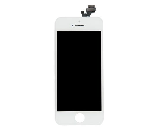 Дисплей в сборе iPhone 5 / переклей (Refurbished) / белый