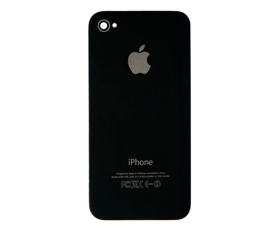 Заднее стекло iPhone 4S черный
