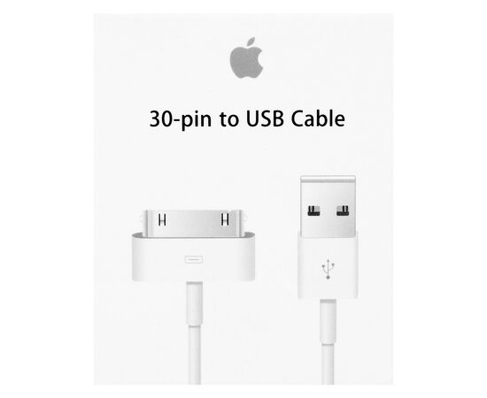Кабель 30pin USB iPhone 4 / 4S / 3GS iPad 2 / 3, изображение 3