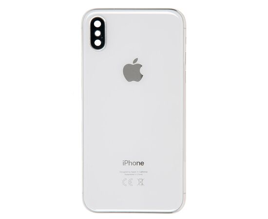 Корпус iPhone X серебристый