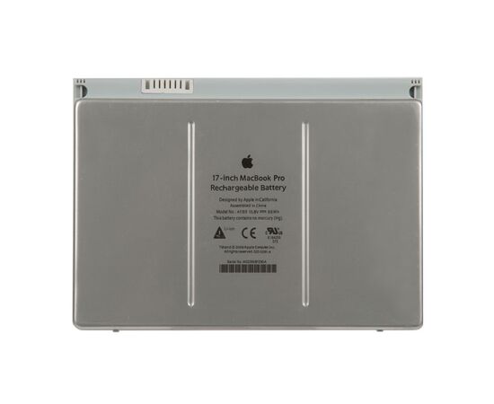 Аккумулятор MacBook Pro 17 A1151 A1212 A1229 A1261 63Wh 10.8V A1189 Mid 2006 - Late 2008 661-4618 661-4231 661-3974 020-5091-A / AAA, изображение 2