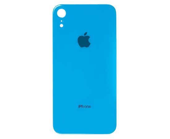 Заднее стекло iPhone XR синий