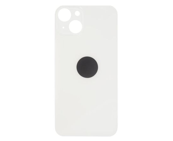 Заднее стекло iPhone 13 Big Hole белый