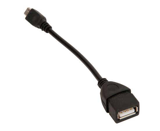 Кабель - переходник USB 2.0 ↔ microUSB OTG / 0.08m