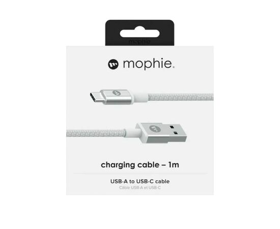 Кабель Mophie USB ↔ USB-C 1м белый