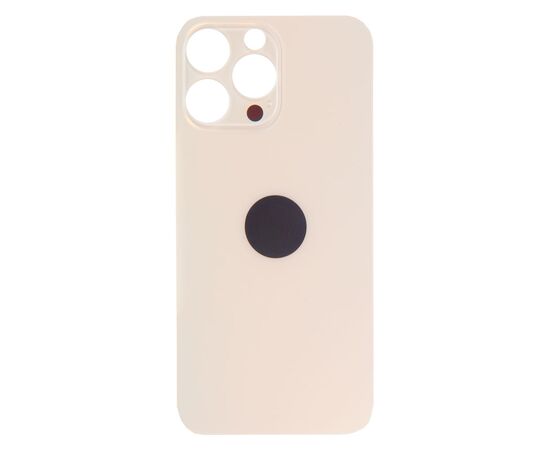 Заднее стекло iPhone 14 Pro Max Big Hole золотой